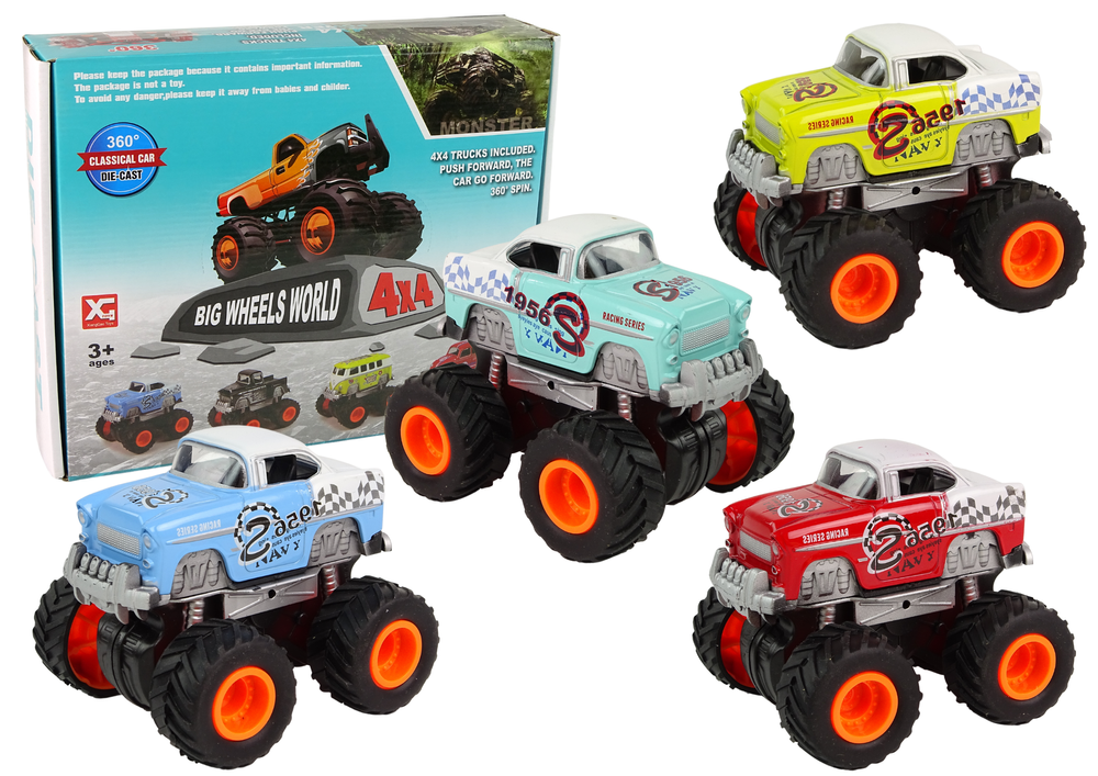 4x4 Classic Roata Mare Model 4 Culori