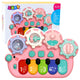 Interactive Piano For Kids Gears Pink