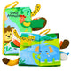 Soft Educational Book Rustling Animals For Babies