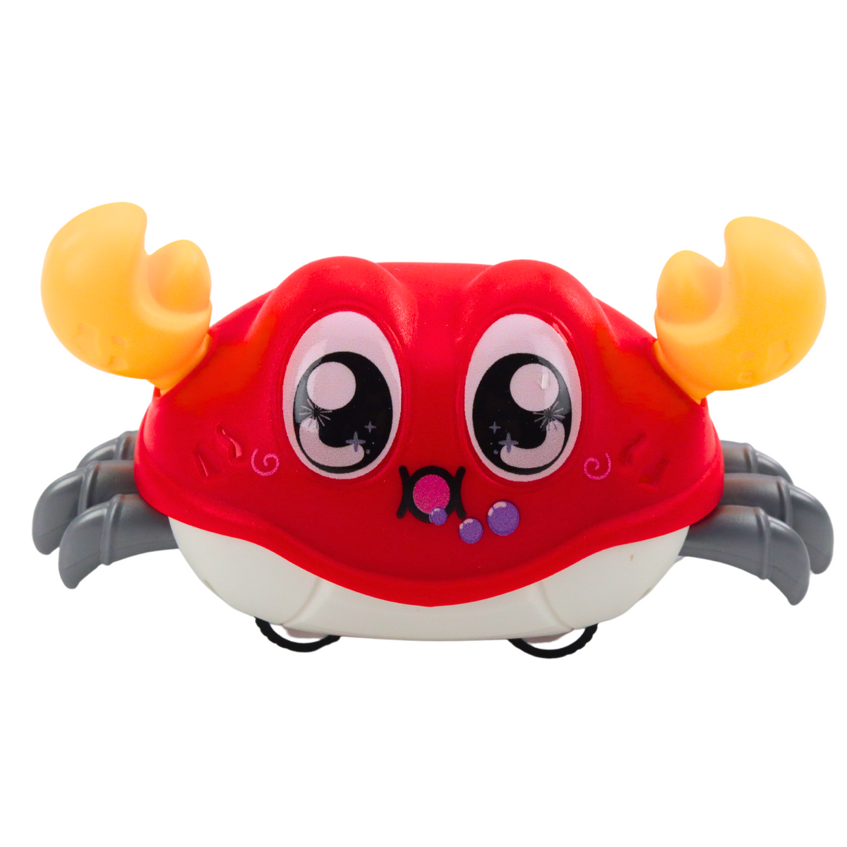 Interactive Crab With Tension Drive Riding Colorful