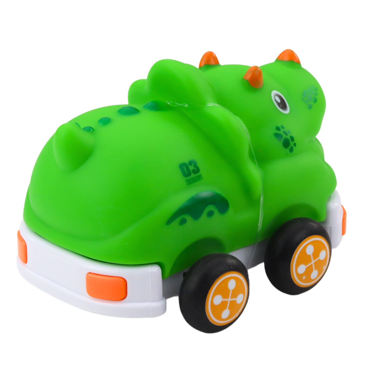 Remote Control Rc Car For Toddlers Dinosaur Green
