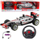 Remote Controlled Rc Racer Steering Wheel Lights Sounds 1:12 Silver