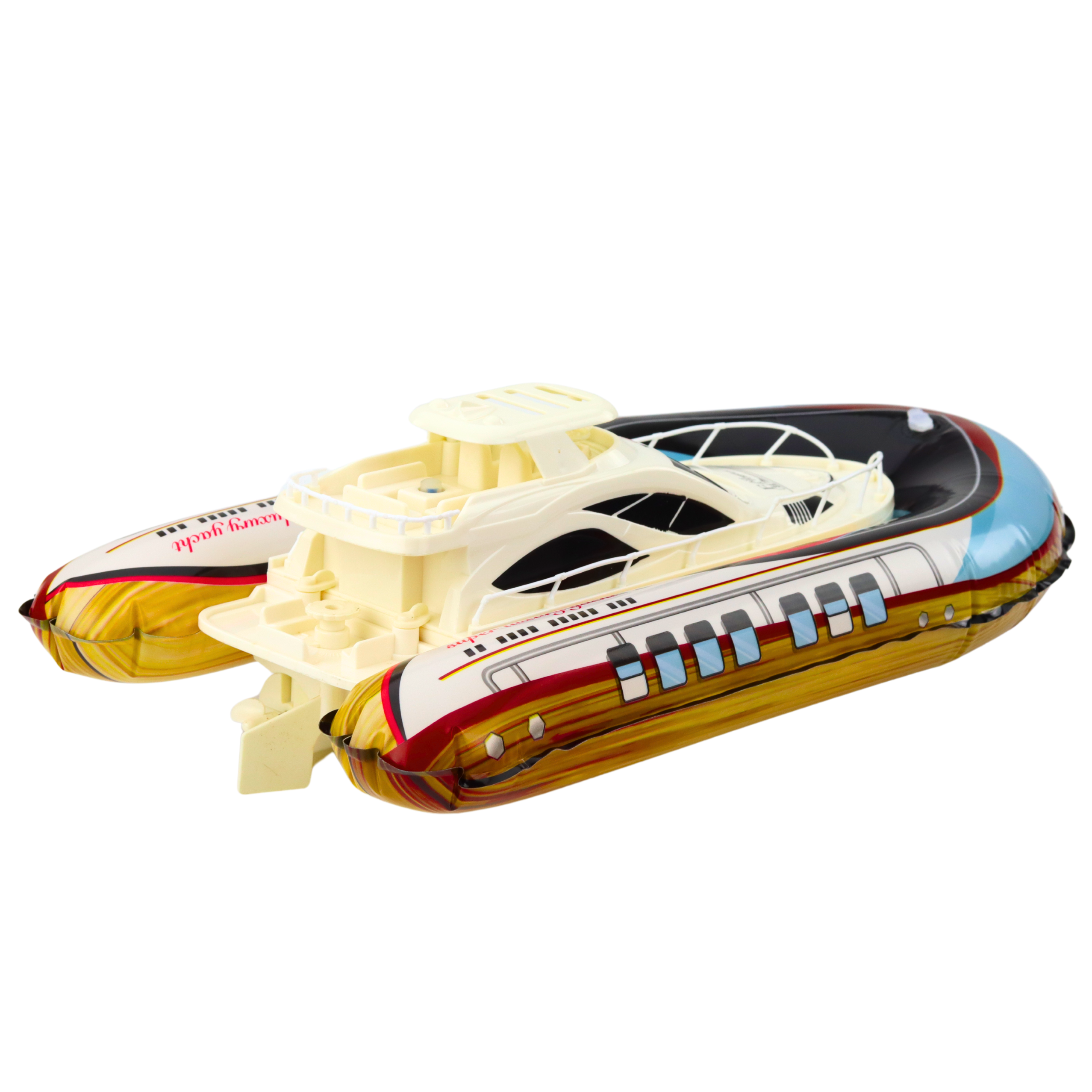 Luxury Yacht Boat Inflatable Remote Controlled Rc Led Lights