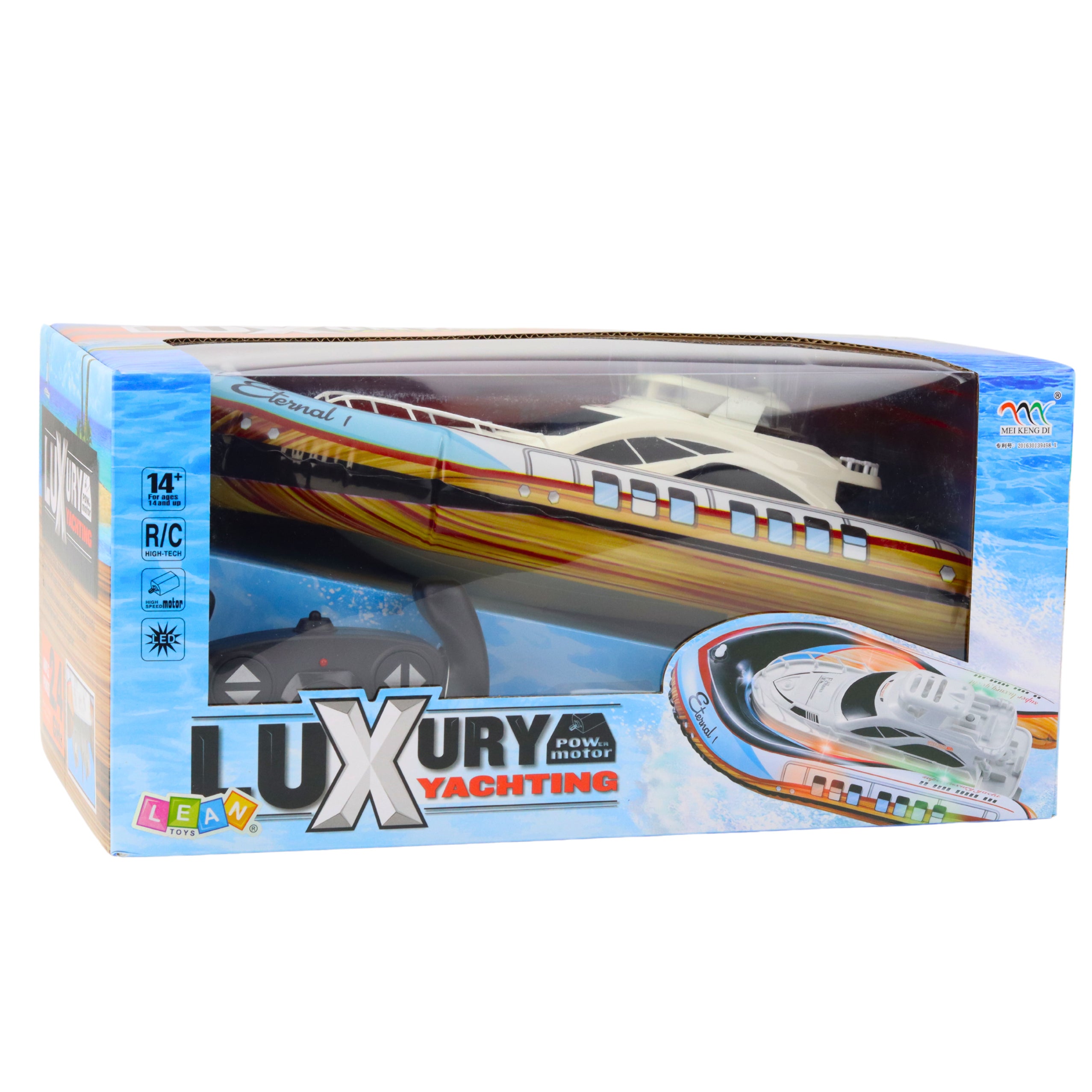Luxury Yacht Boat Inflatable Remote Controlled Rc Led Lights