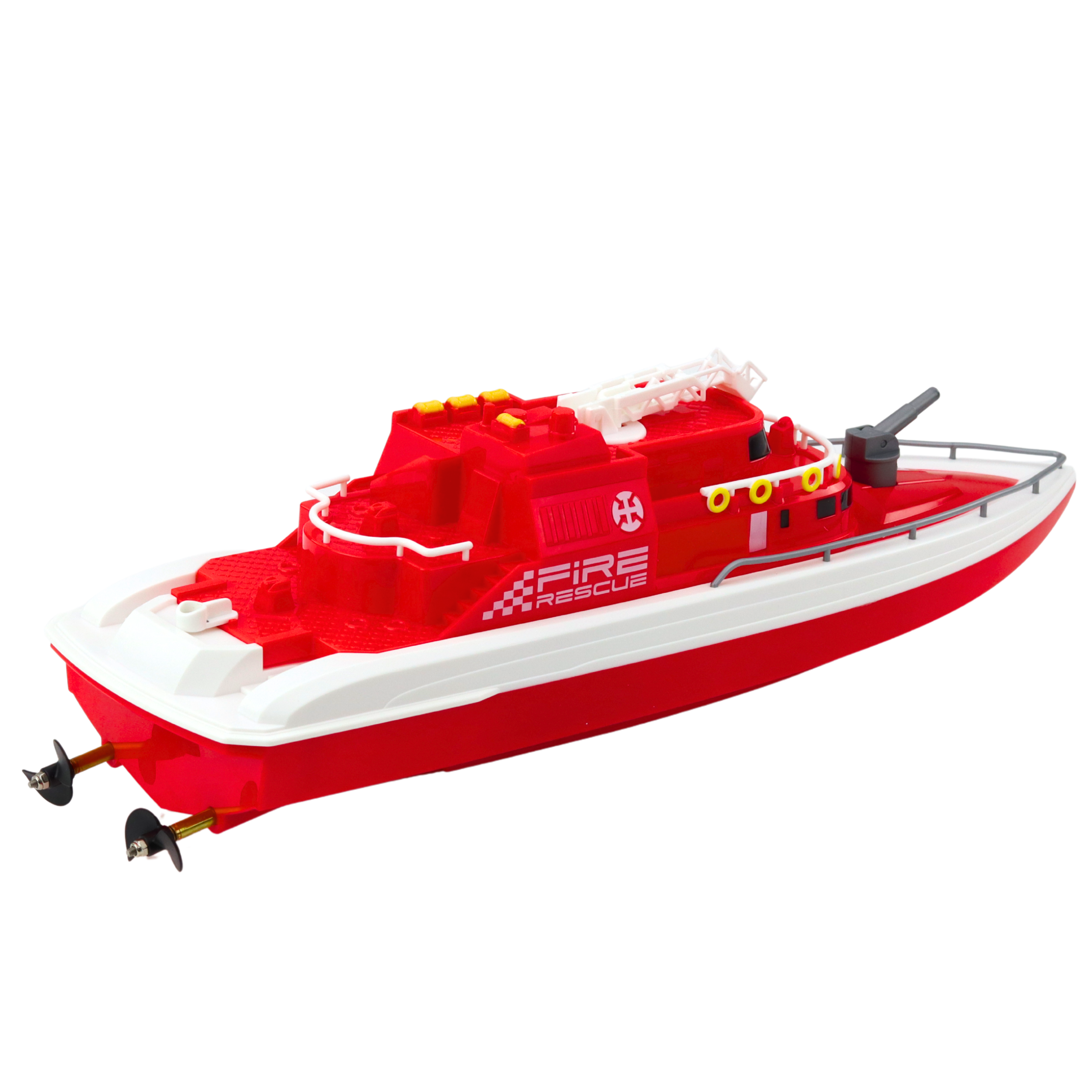 Remote Controlled Motorboat Rc 1:28 Red