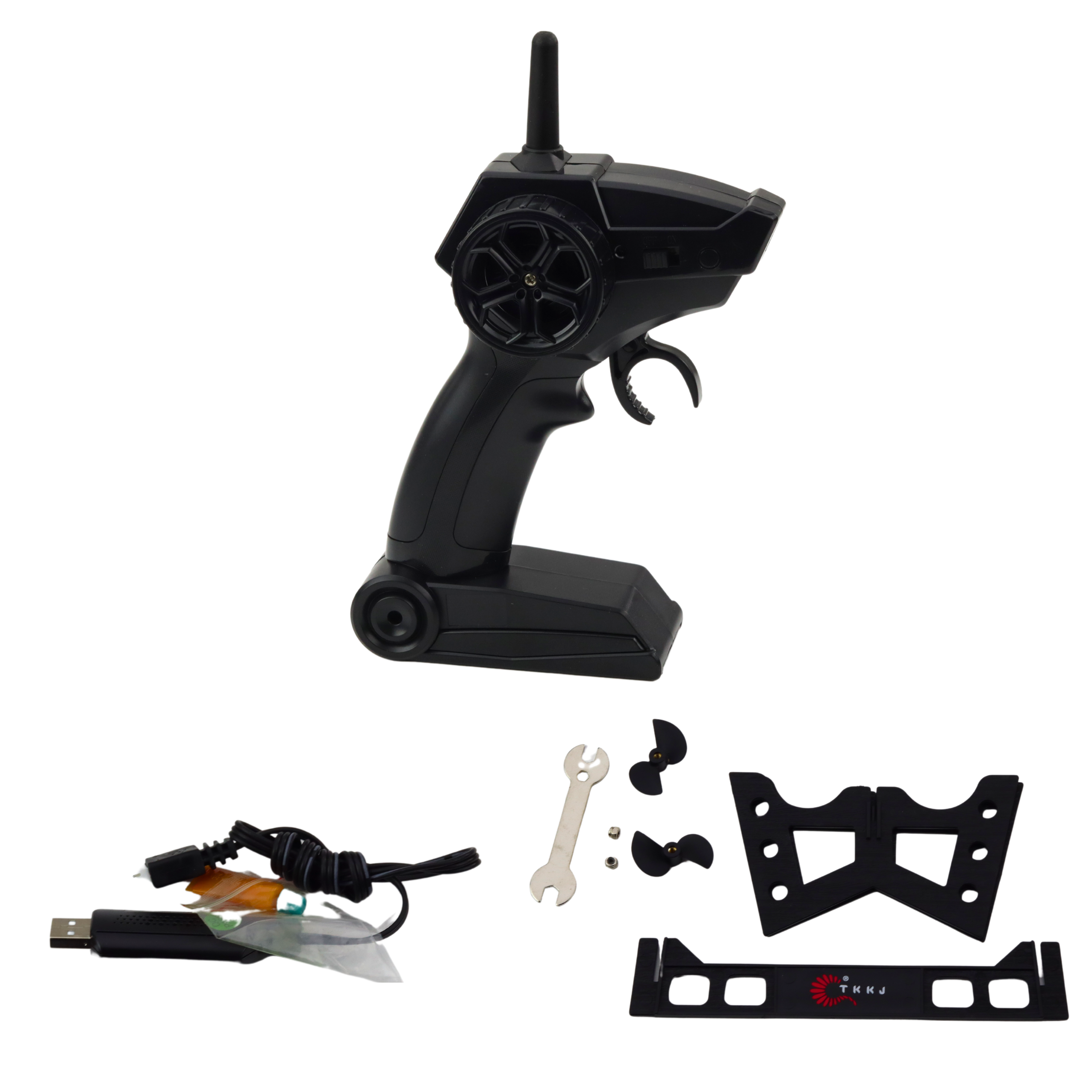 Remote Controlled Motorboat Rc 1:28 Red