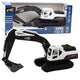 Crawler Excavator Metal Bucket Movable Joints 360° Rotation White