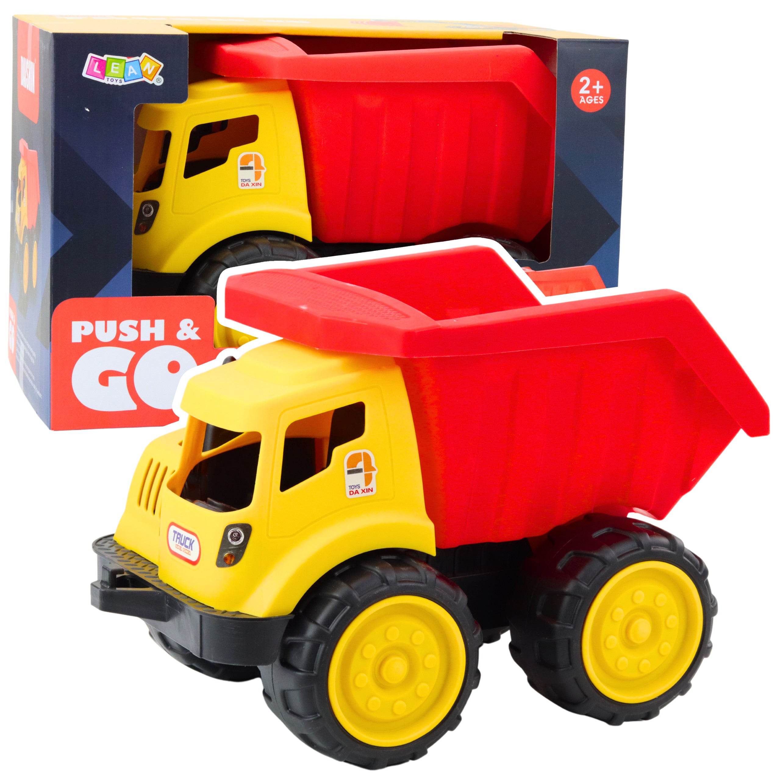 Large Tipper For Children For Sand Construction Vehicle Red-yellow