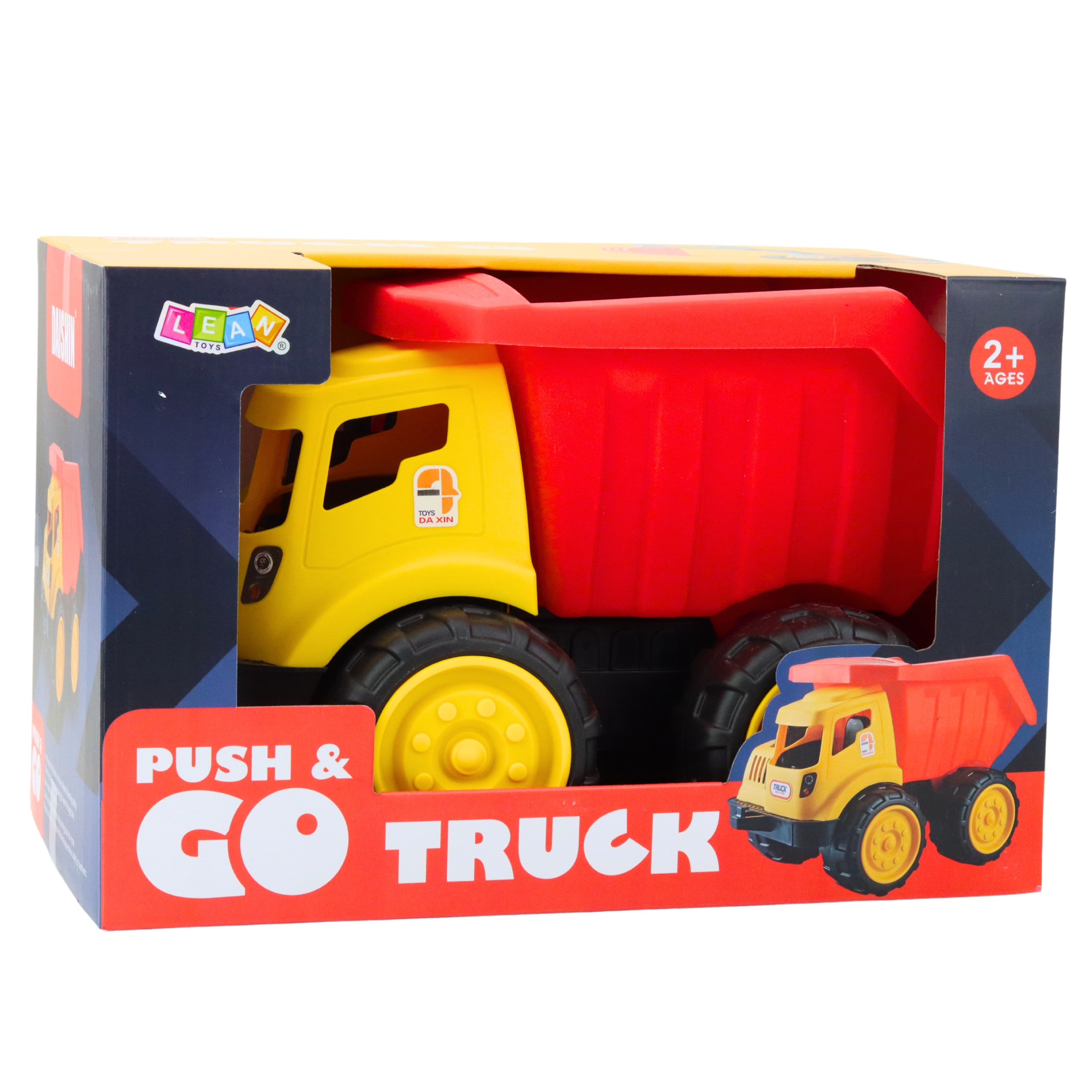 Large Tipper For Children For Sand Construction Vehicle Red-yellow