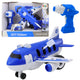 Remote Controlled Screwdriver Rc Plane Blue 2in1