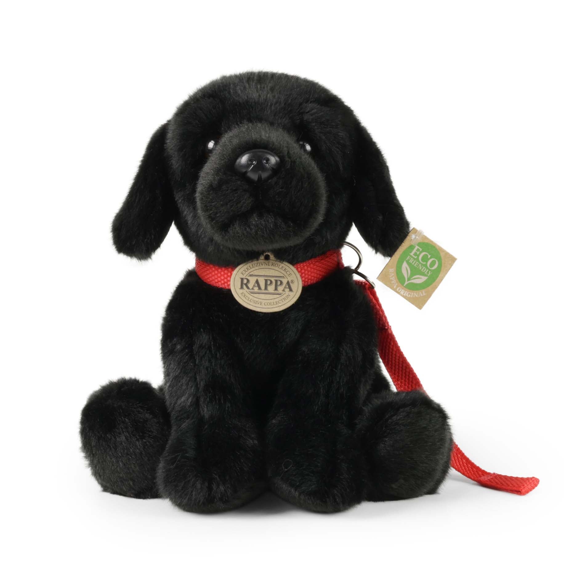 Plysch Labrador Retriever med koppel 28 Cm Eco-f.
