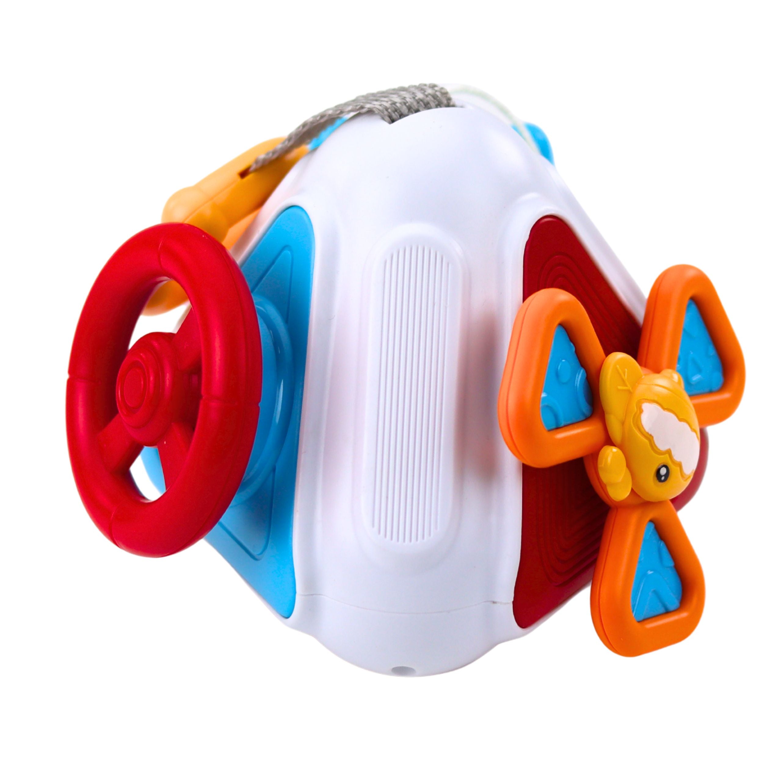 Educational Manipulative Sensory Cube For Toddlers Colorful 5-in-1