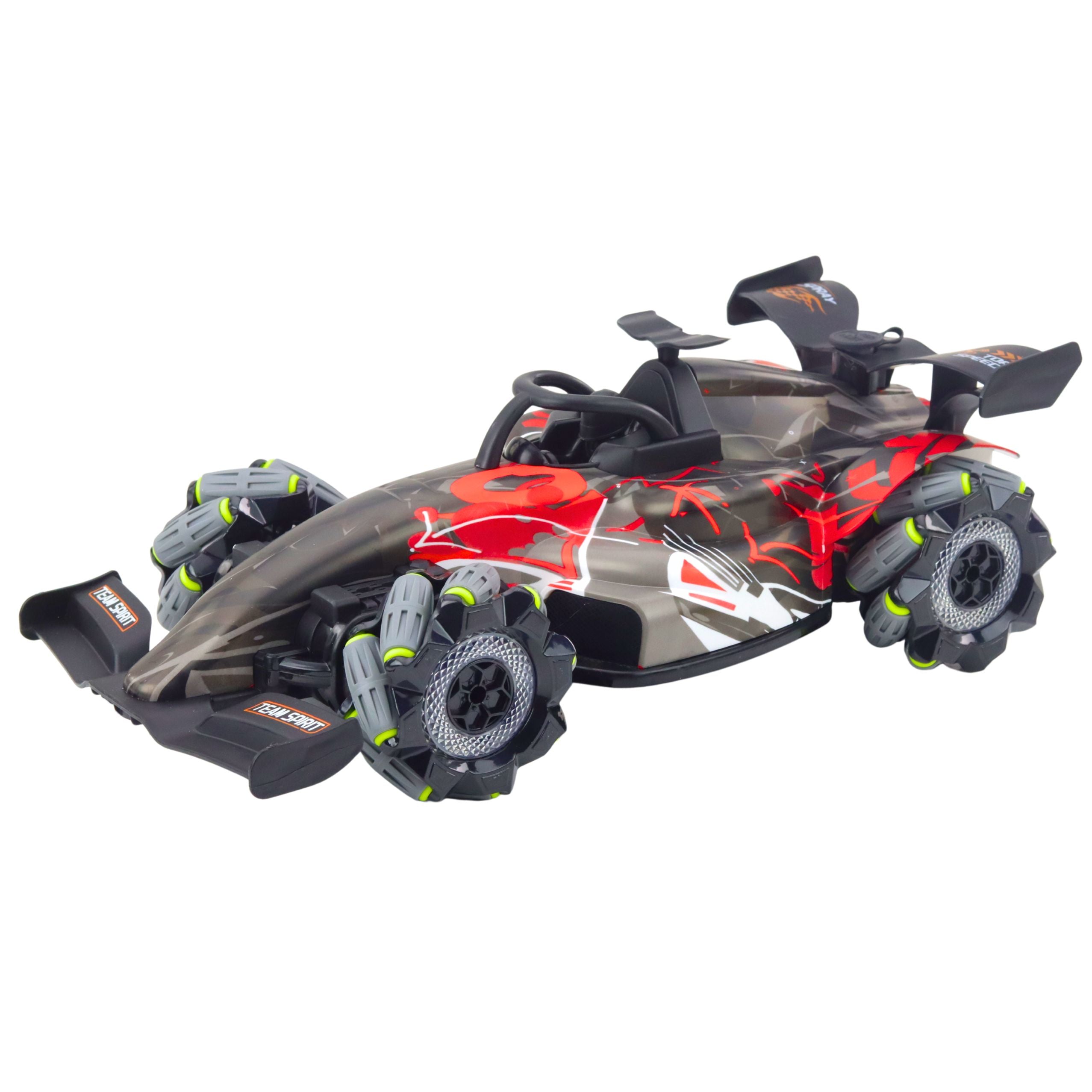F-spray Remote Controlled Rc Racer 1:10 Lights Sounds Steam Red