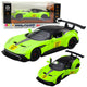 Sports Car With Pull-back Drive Lights Sounds Green 1:22