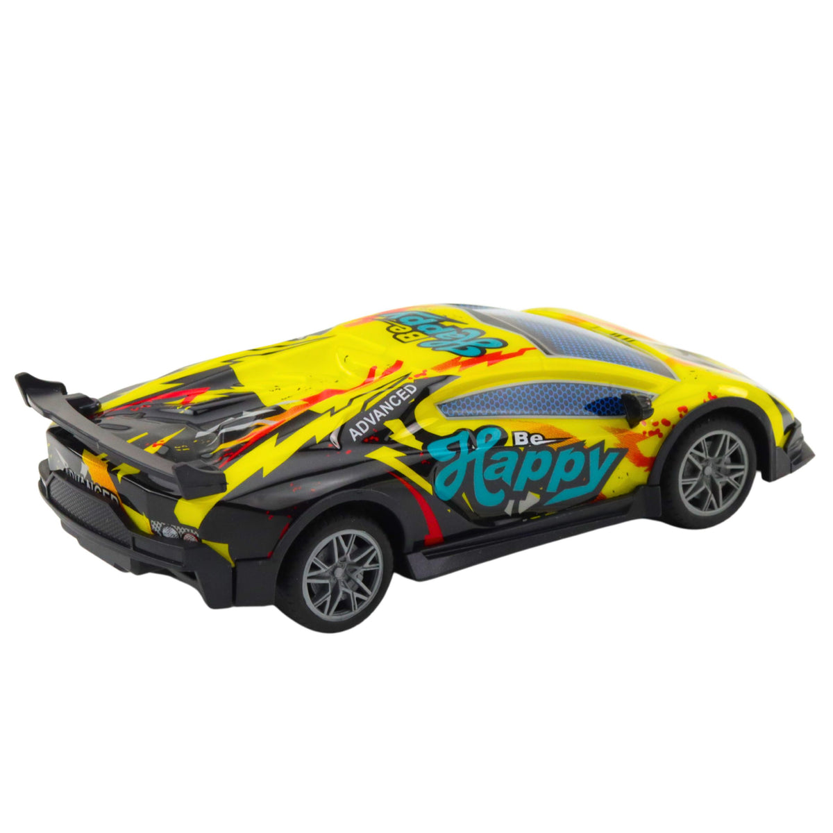 Rc Remote Control Sports Car Led Lights Yellow 1:22