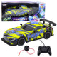 Rc Racing Car With Illuminated Body Yellow