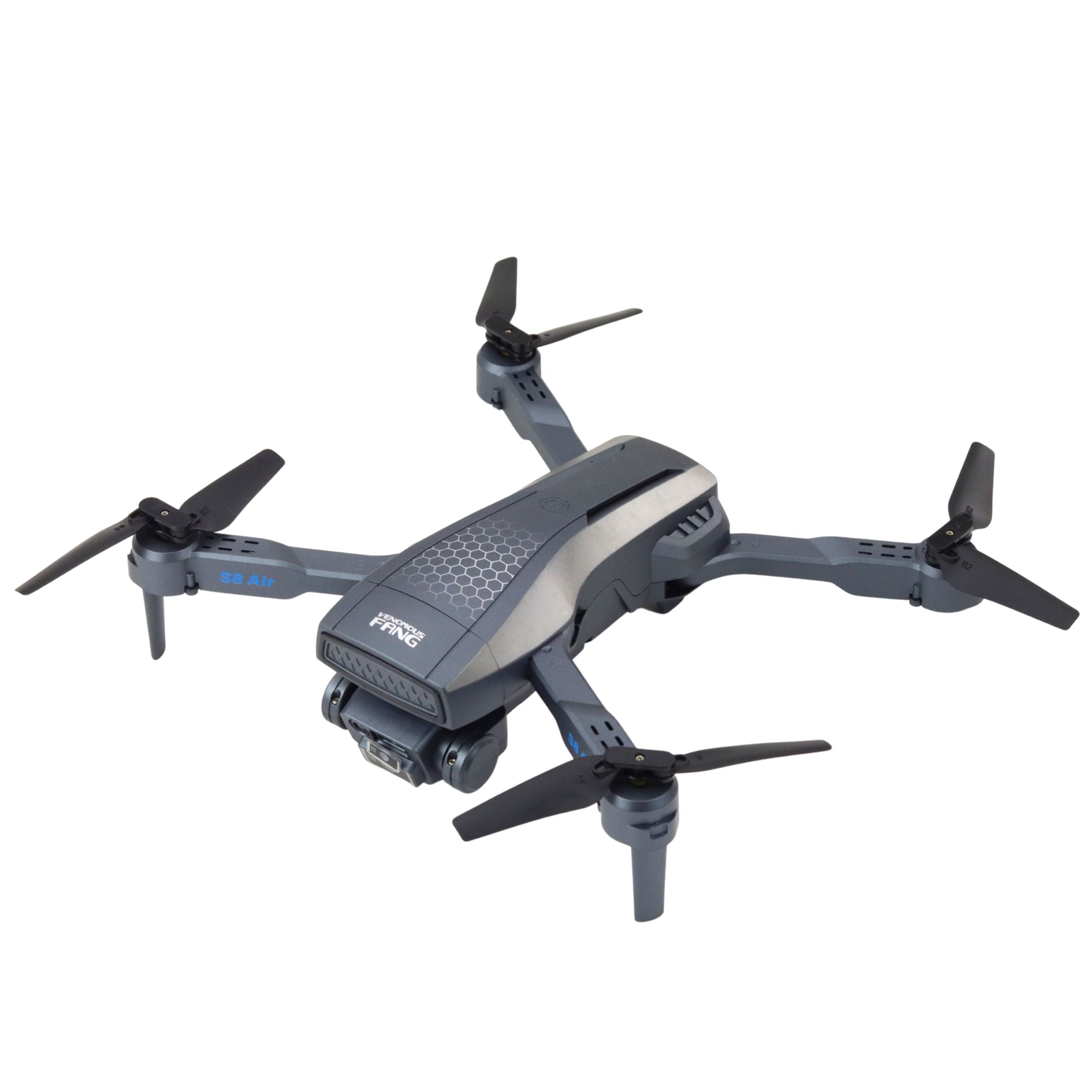 Drone Lu50 Air Dual Camera Hd Mv Video Led Lights App