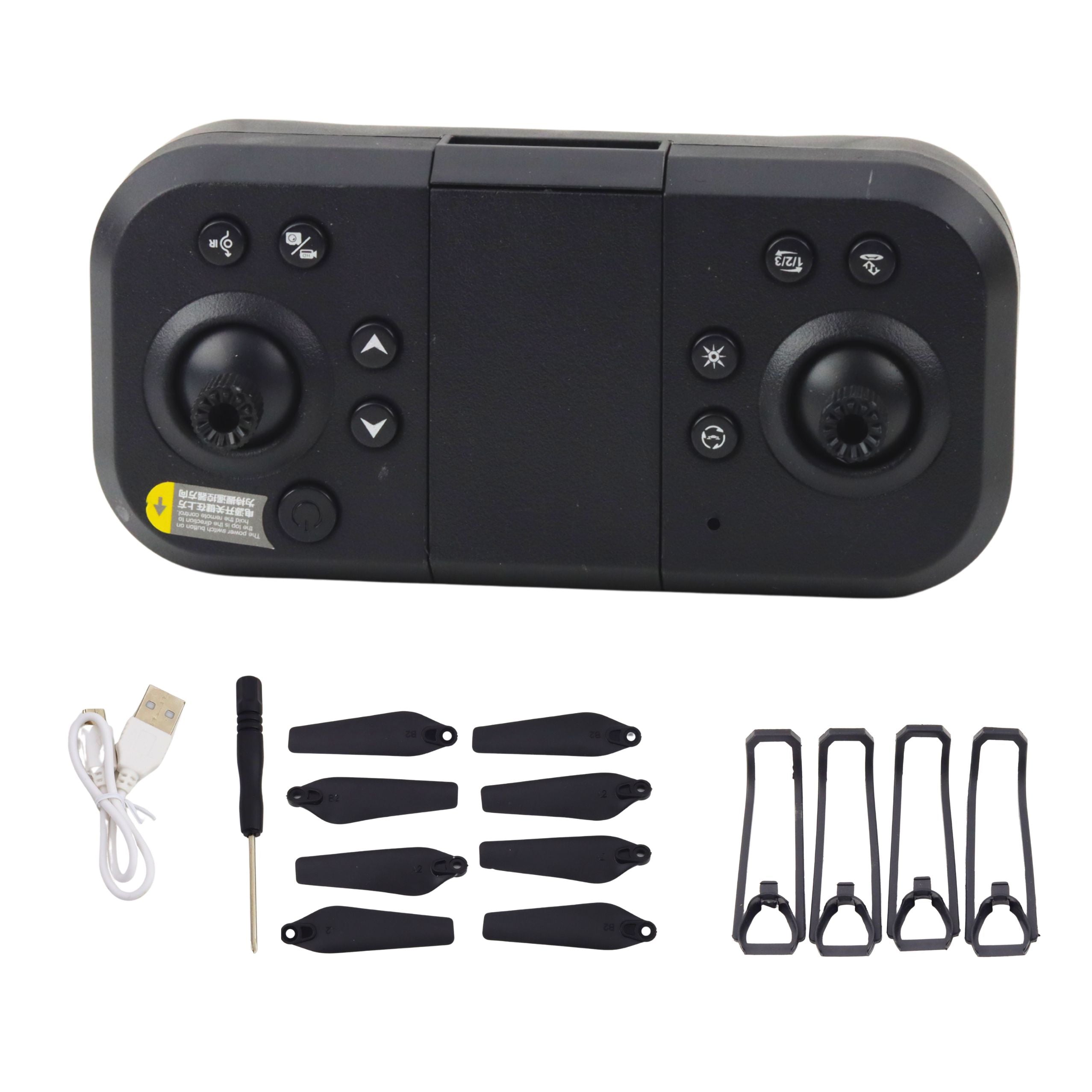 Drone Lu50 Air Dual Camera Hd Mv Video Led Lights App
