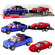 Off-road Vehicle With Tow Truck Sports Car Set