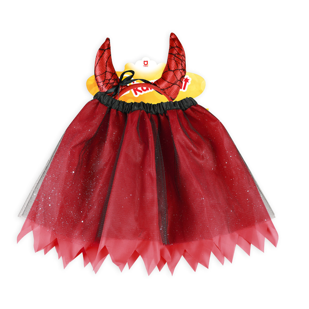 Éadaí Leanaí Devil Tutu Sciorta Le Accs.
