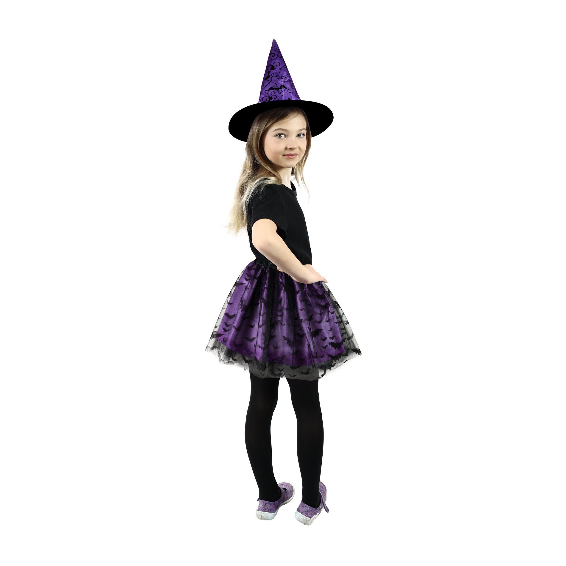 Children Costume Bat Tutu Skirt With Hat