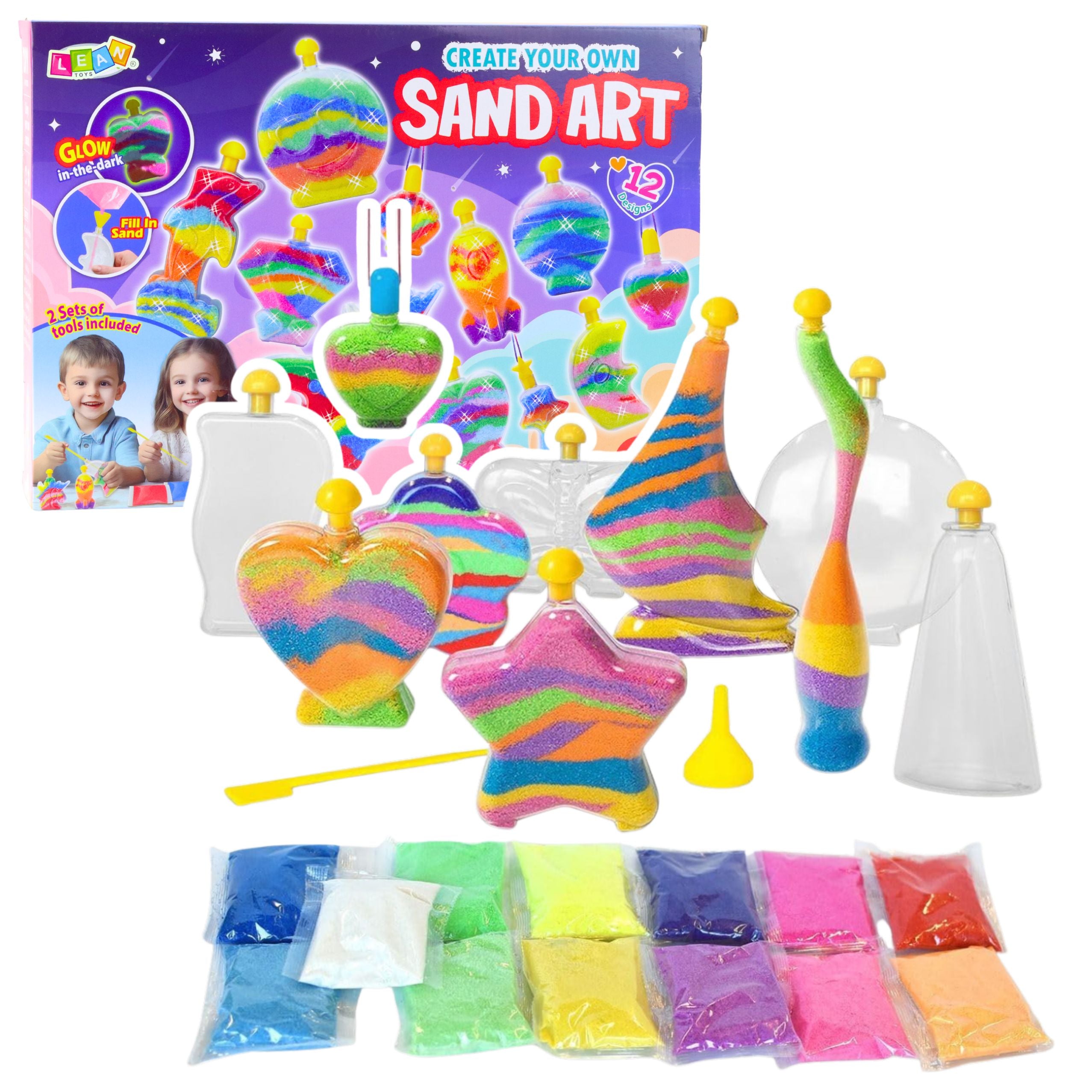 Magic Sand Diy Creative Kit Sand Decorations Glow Sand