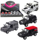 Off-road Suv Car Metal Pull-back Drive Opening Doors Mix