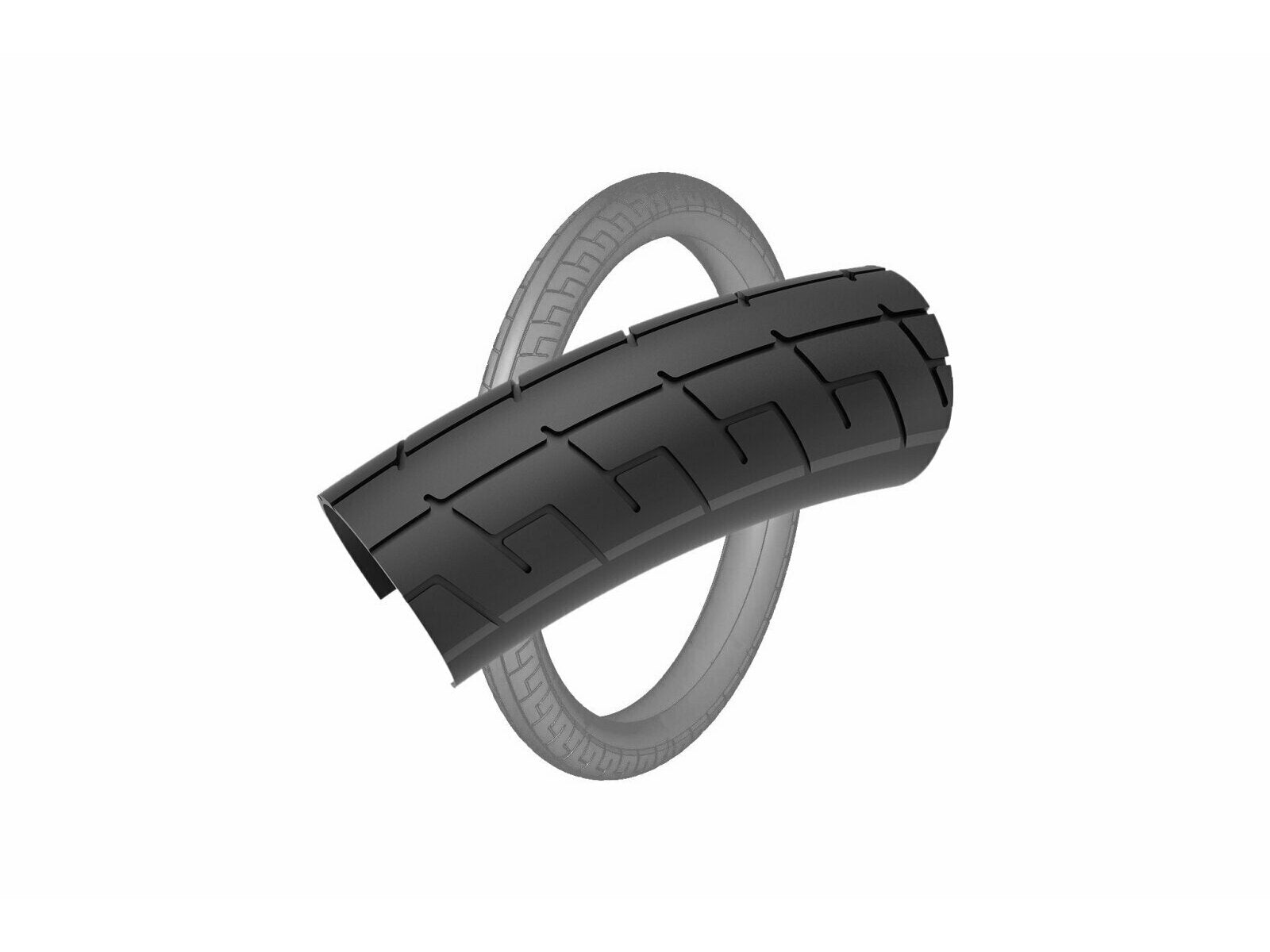 Sunday Sunday Street Sweeper V2 Tire Schwarz