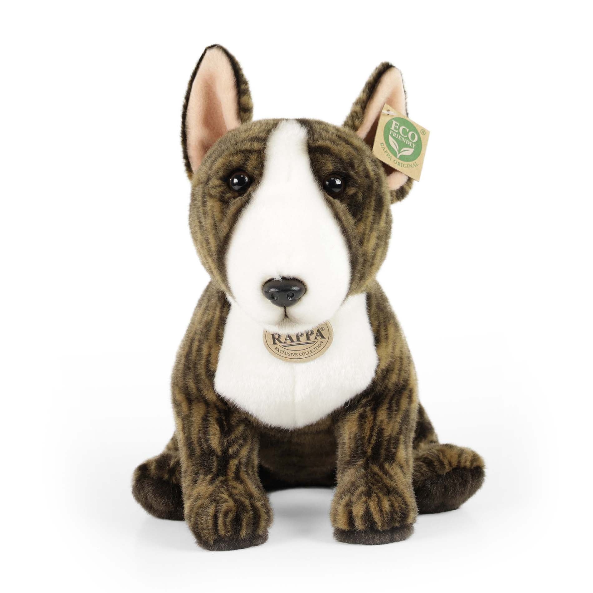 Pluche Engelse Bull Terrier 30 Cm Milieuvriendelijk