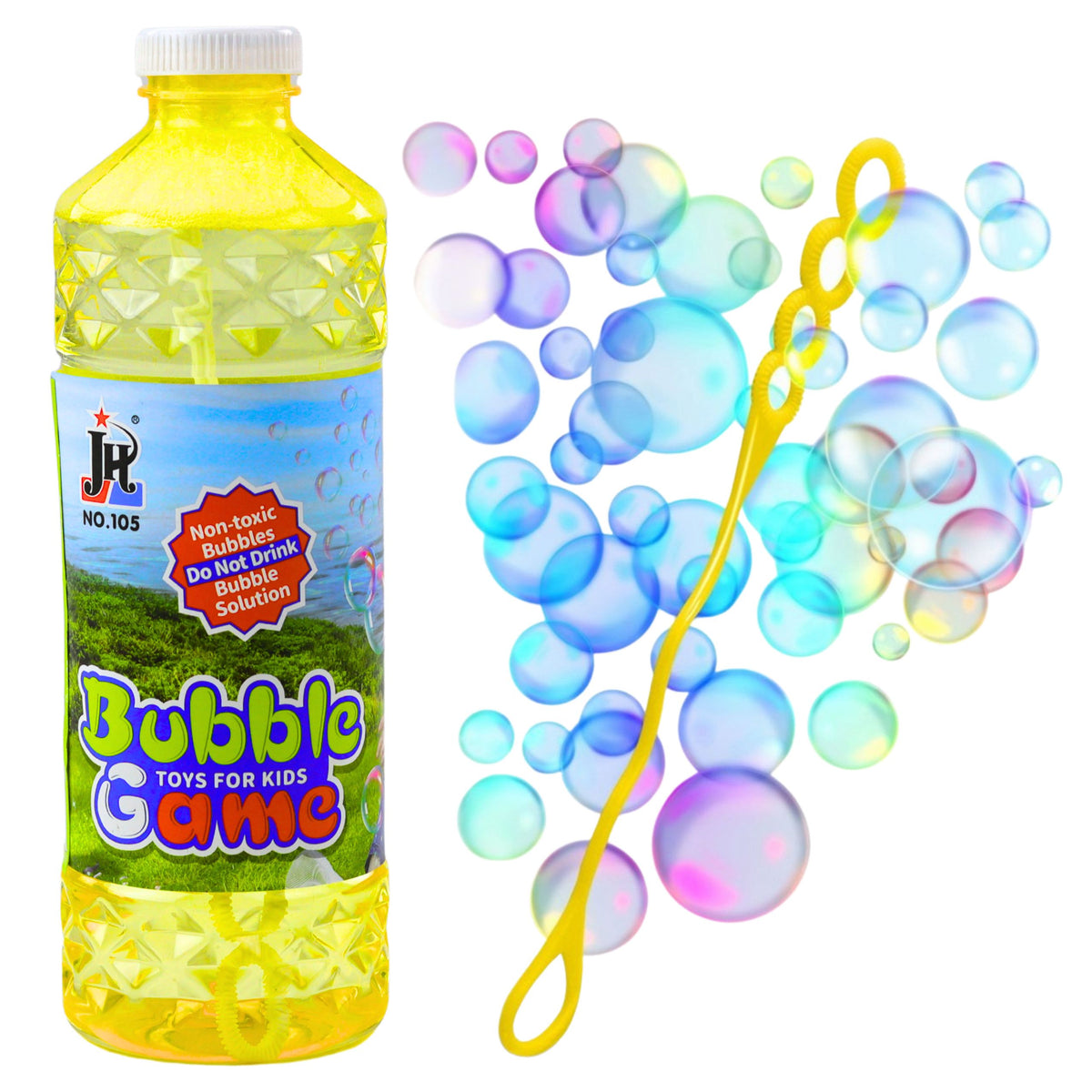 Large Bubble Liquid With Wand 1l 1000ml