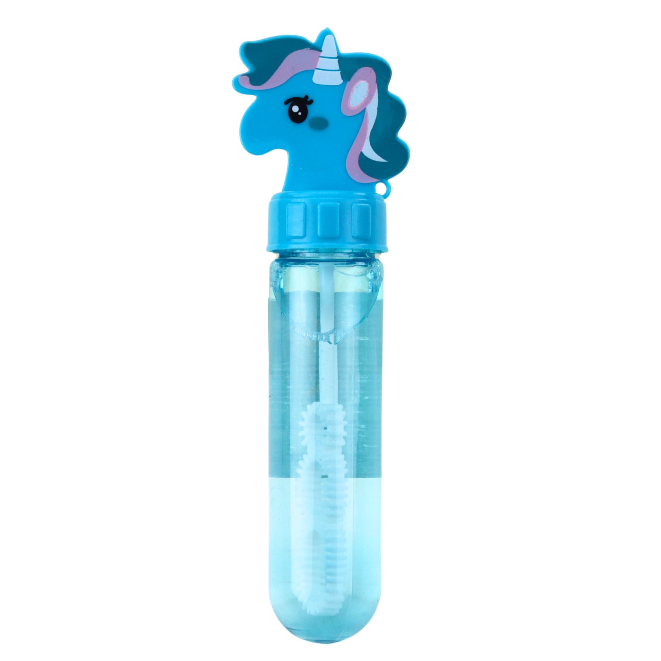 Unicorn Soap Bubbles 3 Holes Mix Colors 30ml