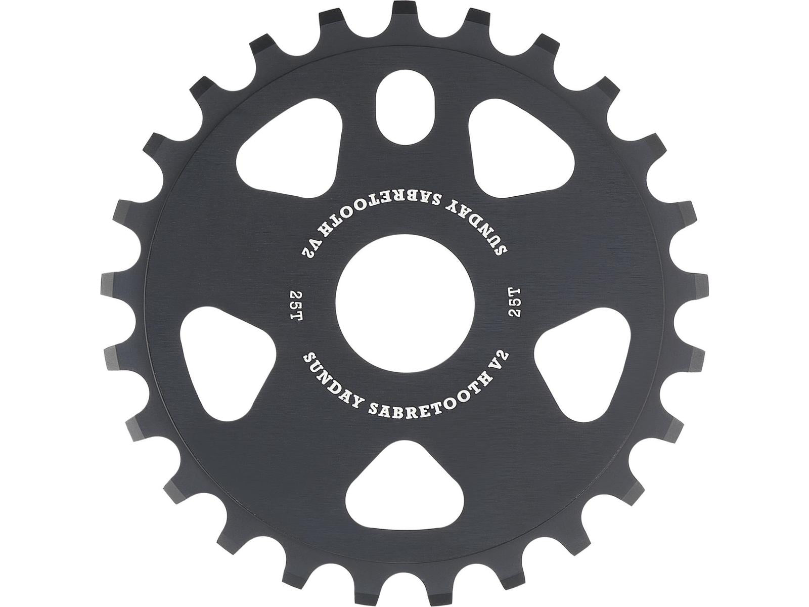 Sunday Sunday Sabretooth V2 Sprocket Black
