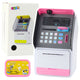 Atm Safe Piggy Bank Pin Code Atm Card Pink