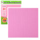 Construction Board For Building Blocks Pink 25.5x25.5 Cm