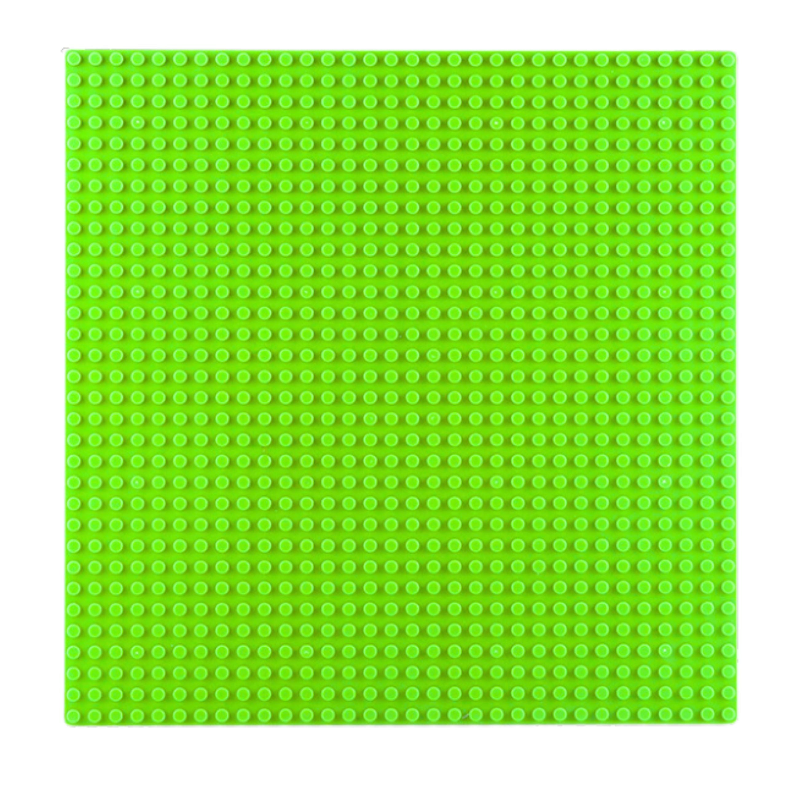 Construction Board For Building Blocks Light Green 25.5x25.5 Cm