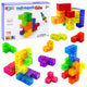 Magnetické bloky Puzzle Magická kocka 156 kariet 9 ks.