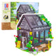 Mini-Gewächshaus-Gartenhaus-Bausteine, 588-tlg.
