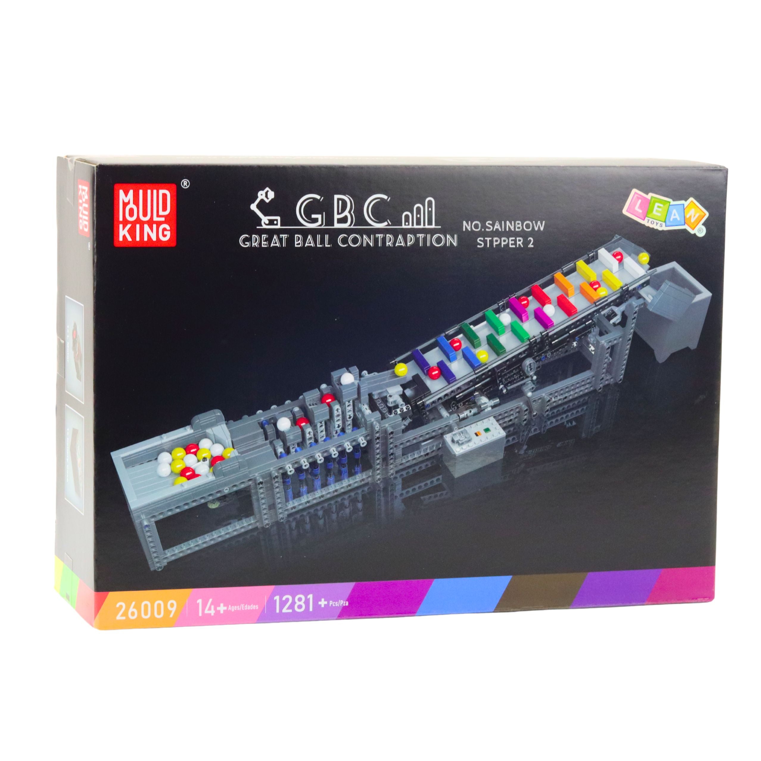 Construction Blocks Ball Track With Electric Motor 1281 Pcs.