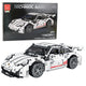 Building Blocks Gt Racing Car White 1:14 1268 Pcs.