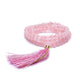 Mala Rose Quartz Aa Quality 108 korálok + Brokátové vrecko - 0,6 cm