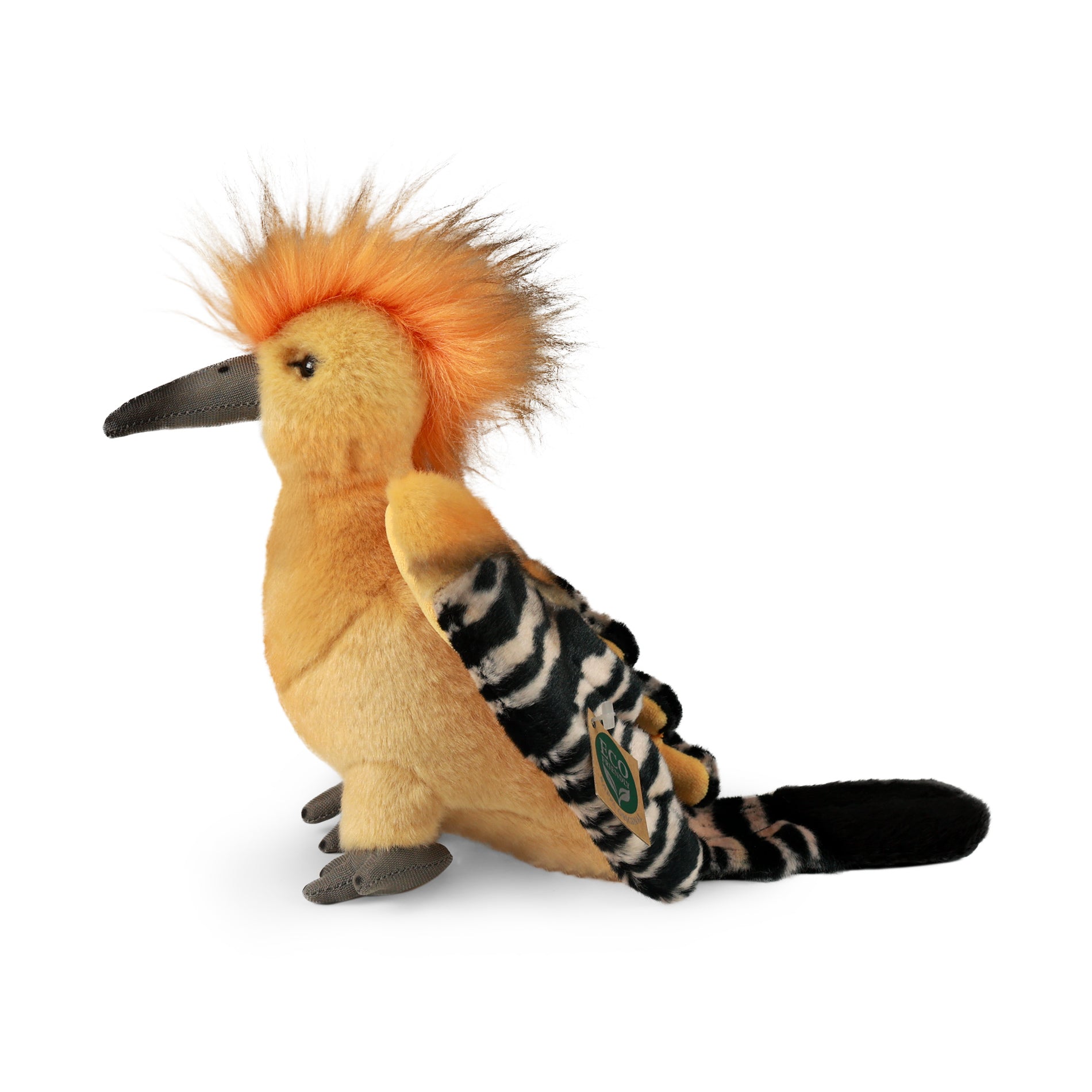 Plüss Eurázsiai Hoopoe 22 cm Környezetbarát