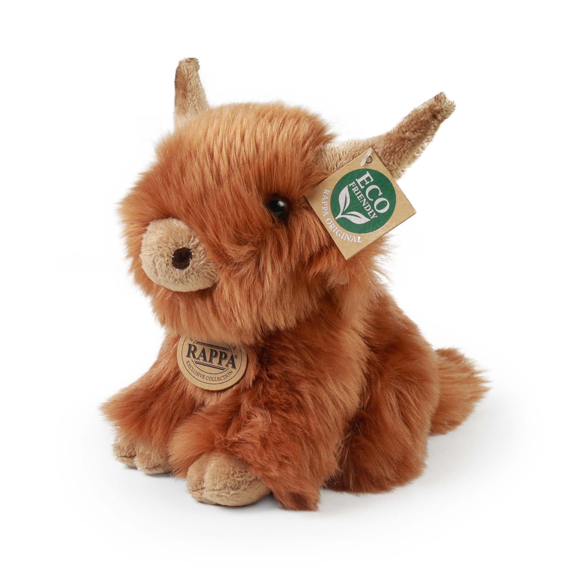 Plysch Highland Cattle 20 Cm Miljövänlig