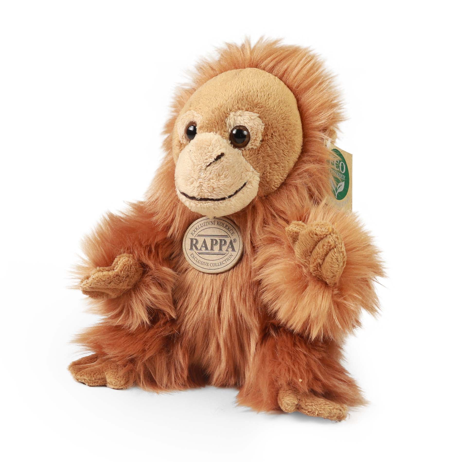 Pluszowy Orangutan 18 cm Ekologiczny