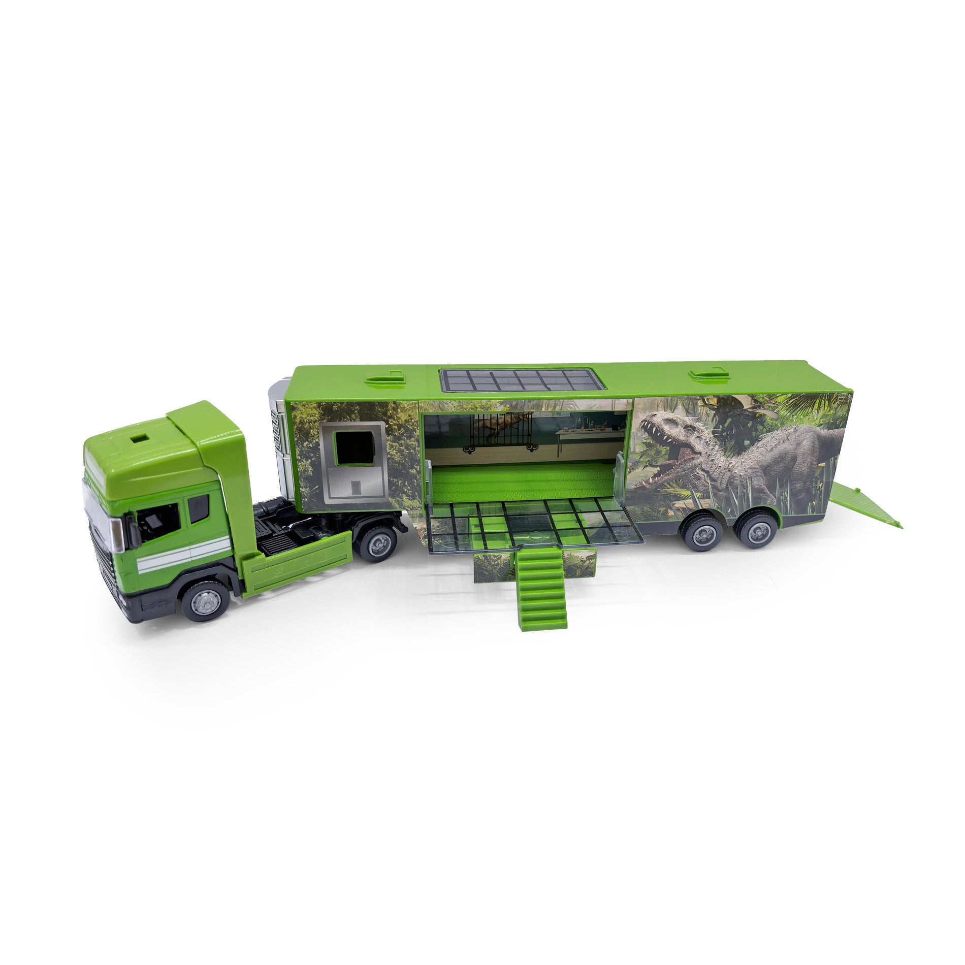 Car Truck Metal/plastic With Dinosaur Motif I.