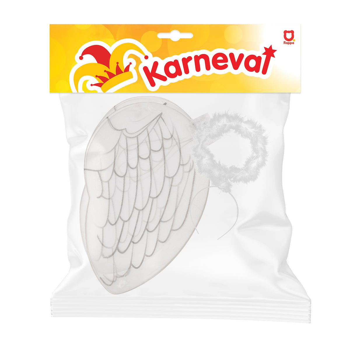 Las alas de ángel con halo