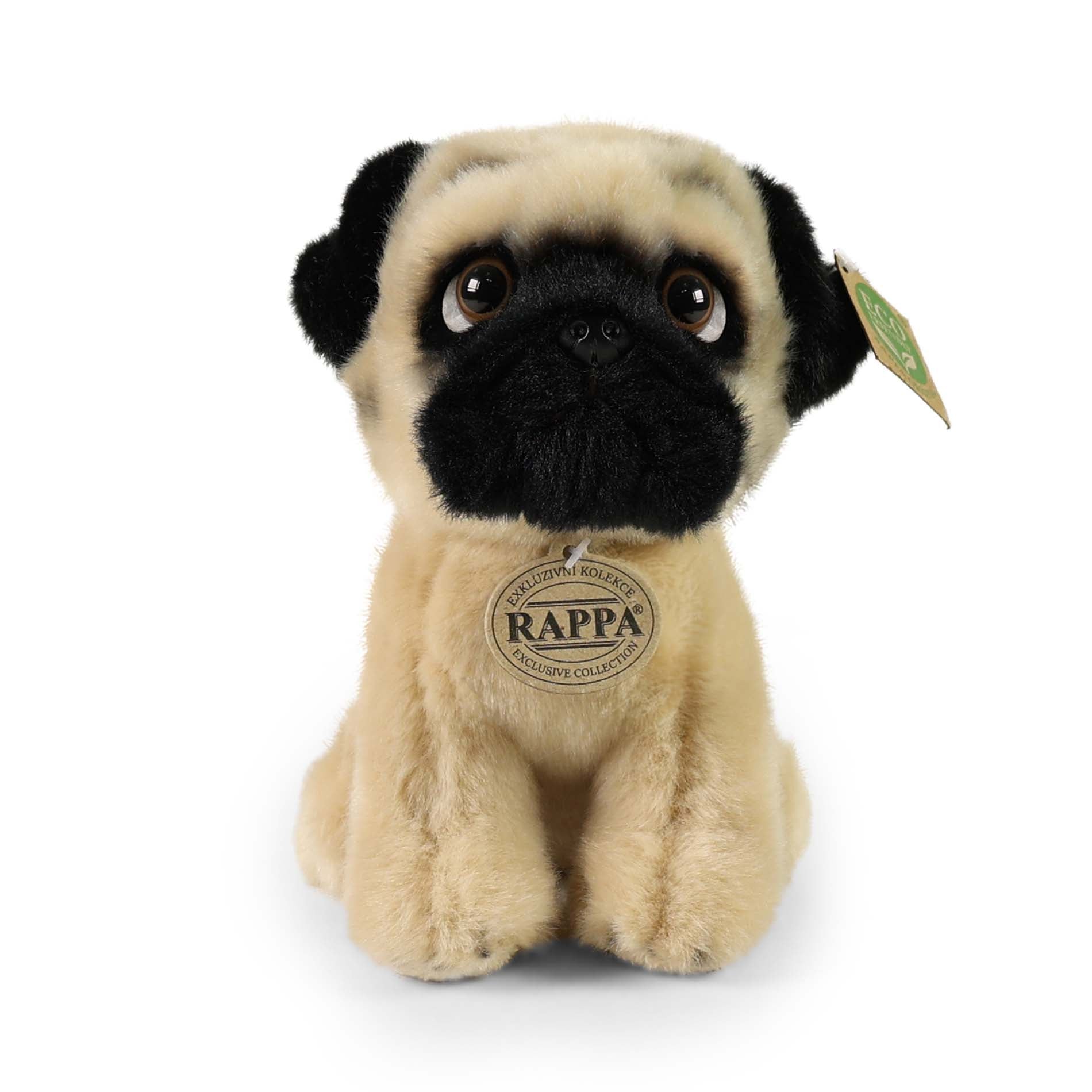 Plush Pug 18 Cm Eco-friendly