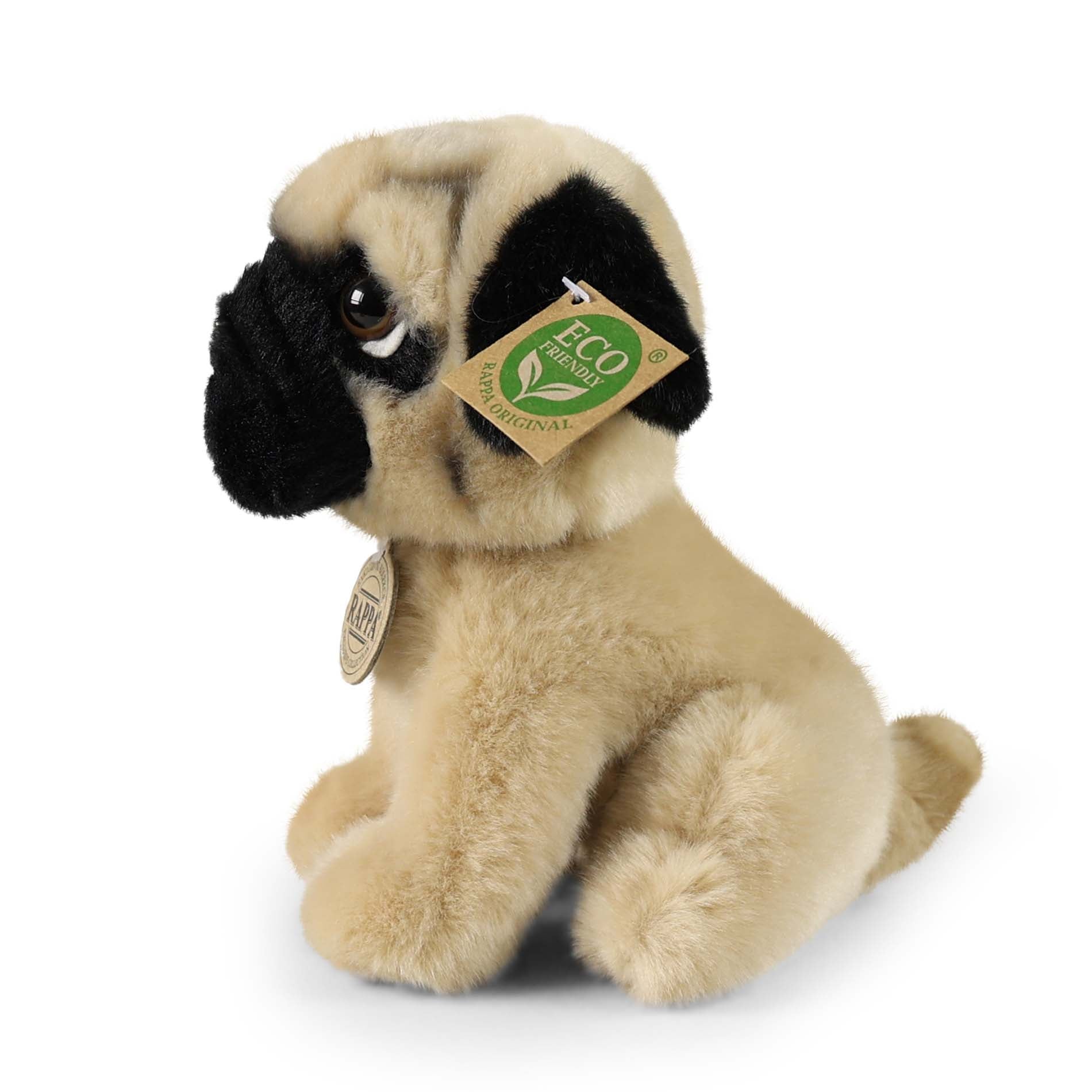 Plush Pug 18 Cm Eco-friendly