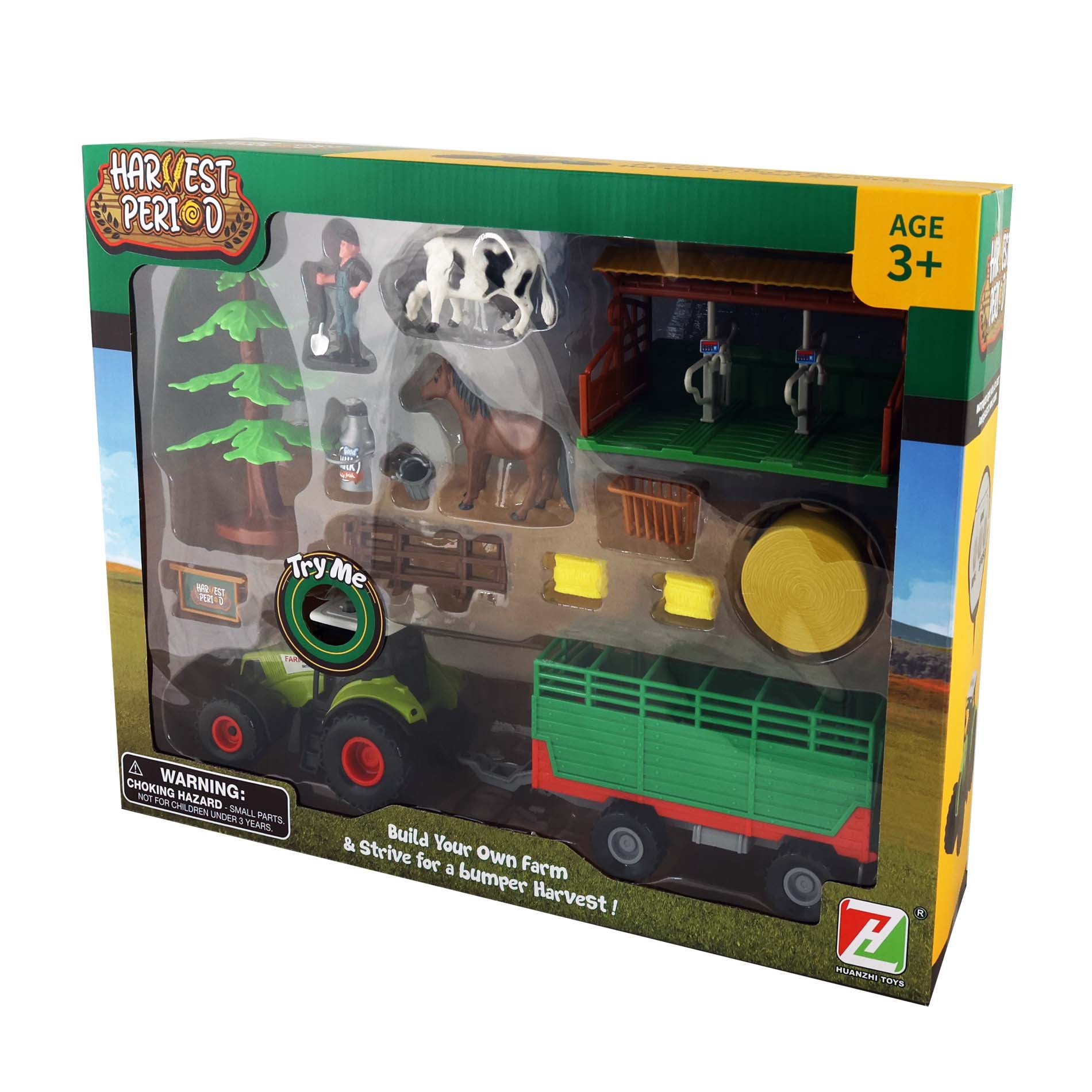 Tractor With Siding And Accessories