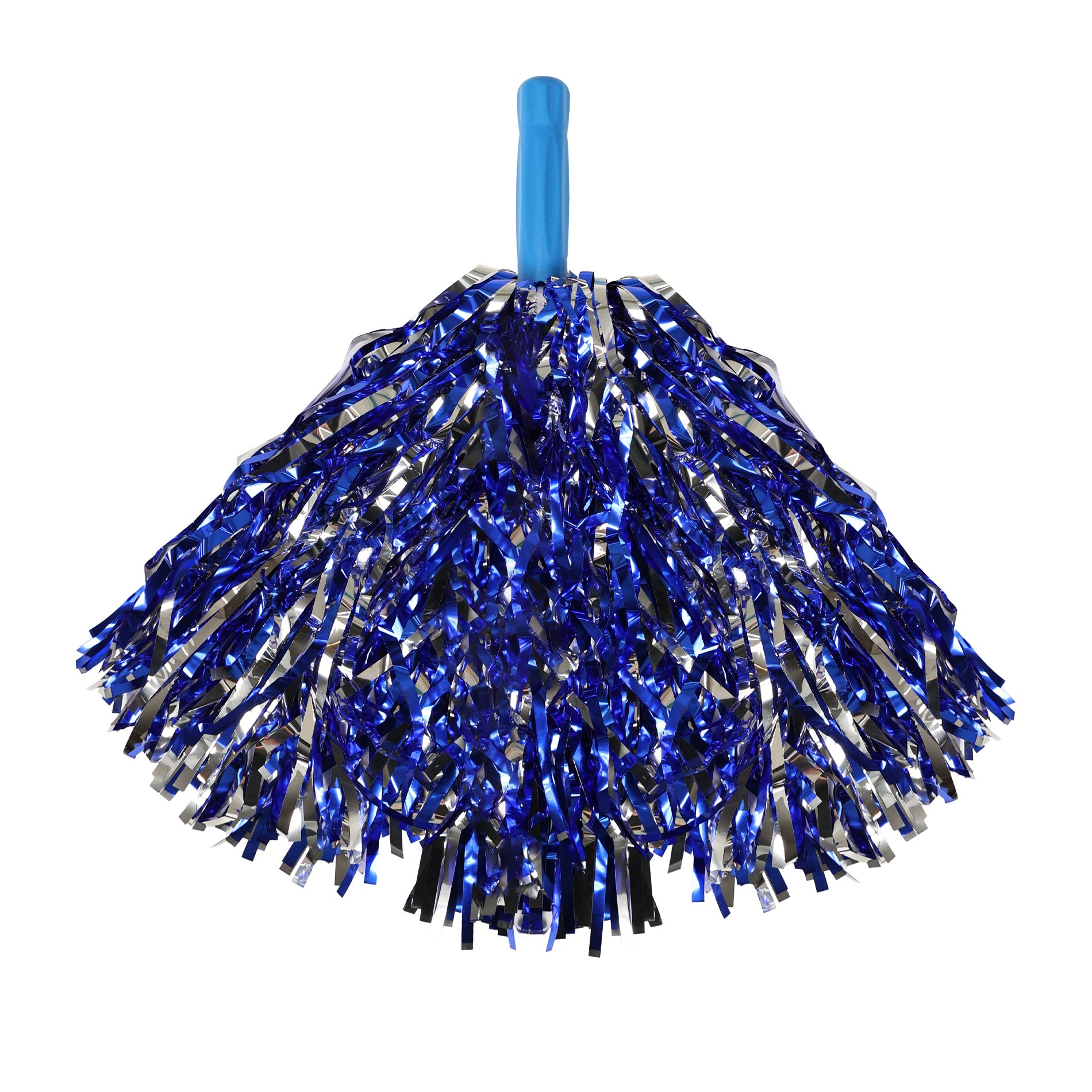 Pom Pom Wave Blau-Silber