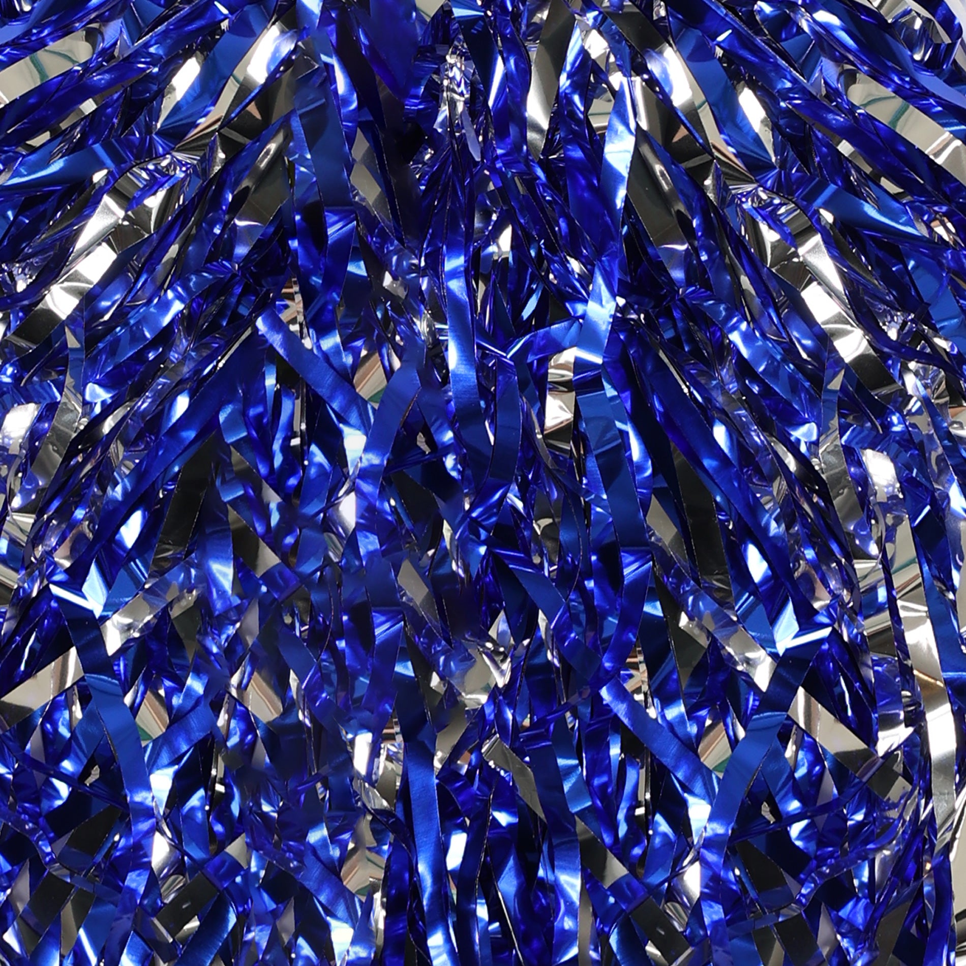 Pom Pom Wave Blau-Silber